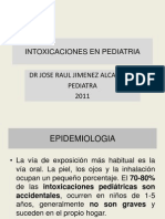 Intoxicaciones en Pediatria Clase Upao Set 2011