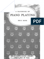 A Handbook of Piano Playing - Eric Hope - 1962