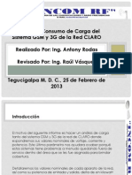 Informe de Analisis de Carga GSM-3G Red Claro 1