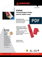 ECB50A: Circuit Breaker Finder and AC Cable Tracer