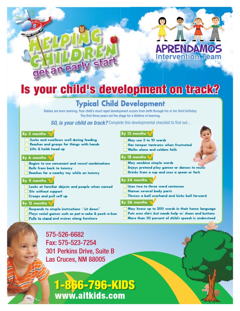 2010 Child Dev Brochb | PDF