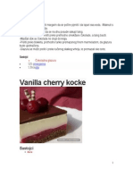 Vanilla Cherry Kocke