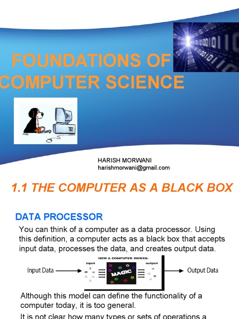 Foundation of Computer Science | PDF | Computer Program | Programming