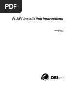 API Install