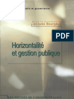 Horizontalité et gestion publique Par Jacques Bourgault-Institute of Public Administration of Canada