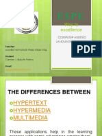 The Differences Between Hypertext, Hypermedia and Multimedia