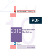 2010 Resuscitation Guidelines