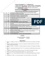 Cronograma Teoria QUI221