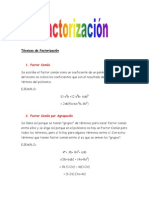 Técnicas de Factorización (Reparado)