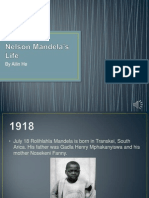 Nelson Mandelas Life-Timeline