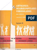 Antologia Venezolana III