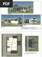 One Storey Residential Building Complete Plan | PDF