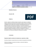 Seguridad e Higiene en Un Obrador de Panaderia y Bolleria