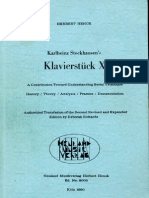 Henck - Karlheinz Stockhausen's Klavierstucke X