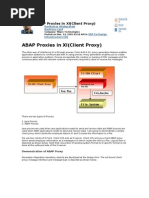 Abap Proxies in Xi