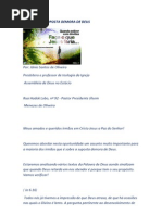 AS LIÇÕES DA SUPOSTA DEMORA DE DEUS