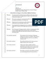 ASG Senate Resolution No. 60- Past Syllabus Database