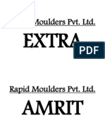 Rapid Moulders Pvt. LTD.: Extra