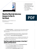 + Job Interview Answers That Will Get You HIRED!