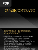 Cuasicontrato, Delito y Cuasidelito