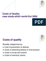 Costs of Quality Case Study-Stitch World-Oct 2005