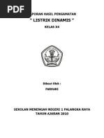 Download LAPORAN FISIKA LISTRIK DINAMIS by Farhan S Adul SN134163386 doc pdf