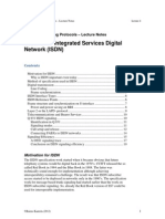 Lecture 4 - Integrated Services Digital Network (ISDN) : S38.3115 Signaling Protocols - Lecture Notes