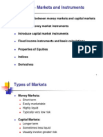 Markets and Instruments