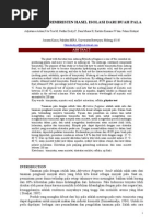 Download HIDROLISIS TRIMIRISTIN HASIL ISOLASI DARI BUAH PALAdoc by Nadhir Indra Syahdan SN134171960 doc pdf