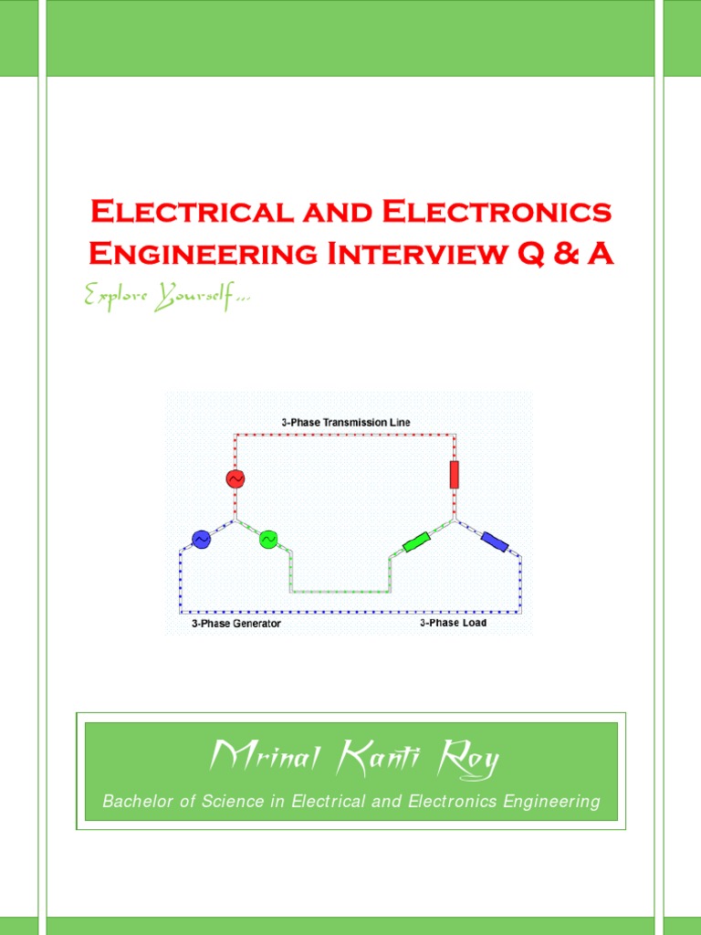 Electrical and Electronics Engineering Interview Questions and Answers PDF Electric Motor