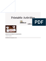 Printable Activities