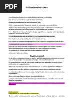 Download Le Langage Du Corps by zixpower SN13417685 doc pdf