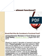 Vinul GÇô Aliment Functional