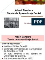 Albert Bandura Agosto 2012