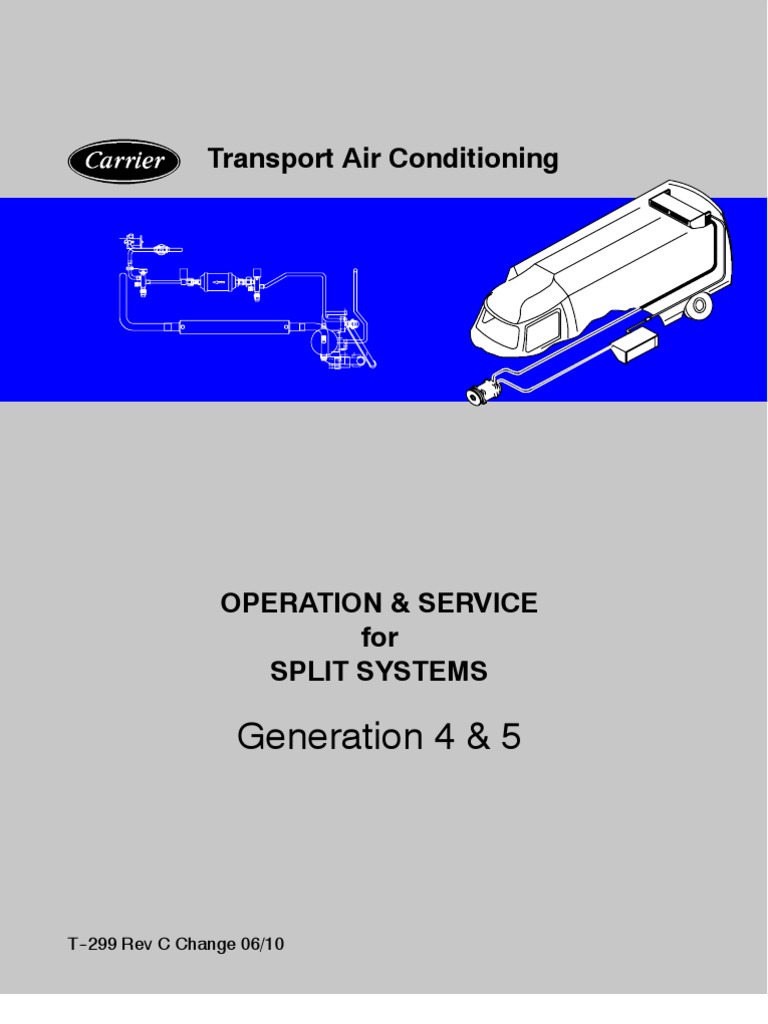 Carrier Transport Air Conditioning Split System Generations 4 & 5