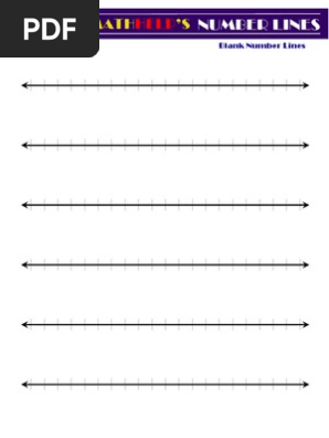 Blank Number Line