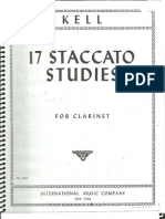 Kell 17 Staccato Studies