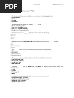 Introduction To ICT MCQ Exercise - CH20