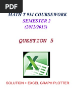 Download STPM Math T 954 Coursework 2013 Sem 2 QUESTION 5 by Josh LRT SN134192592 doc pdf