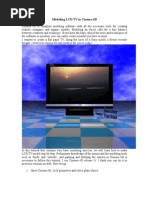 Download Cinema 4D - Modeling LCD TV in Cinema 4D by Shuja SN13419681 doc pdf
