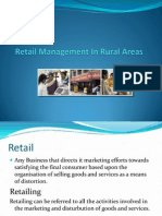 Retail Management in Rural Areas