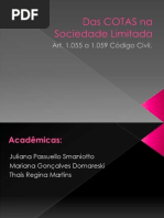 Das COTAS Na Sociedade Limitada (2)