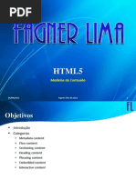 HTML5 - (03) Modelos de Conteúdo