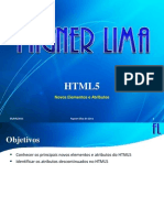 HTML5 - (04) Novos Elementos e Atributos