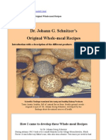 Dr. Johann G. Schnitzer'S - Original Whole-Meal Recipes