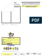 Orientaciones: Planilla de Recogida de Datos