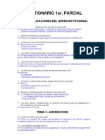 Parciales. Competencia - Jurisdicción.