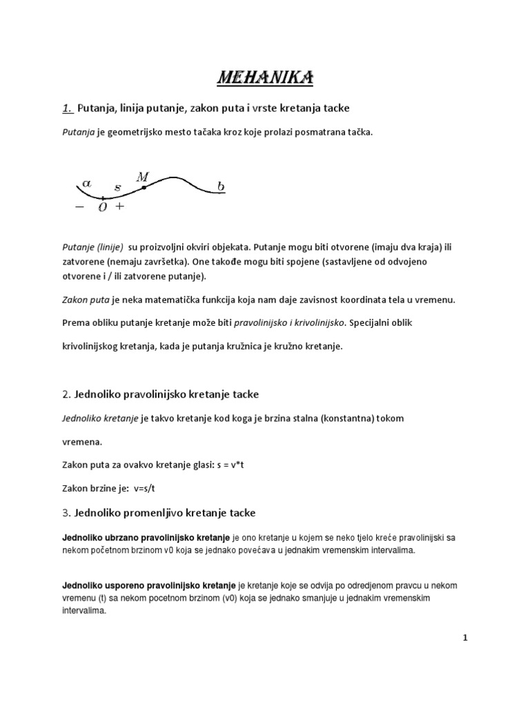 MEHANIKA | PDF