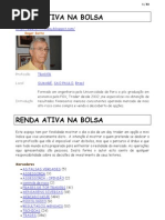 1) Renda Ativa Na Bolsa. (81p)