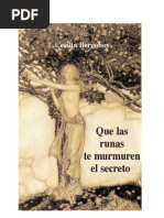 Que Las Runas Te Murmuren El Secreto - Bergoboy, Cecilia